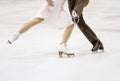 Anna Cappellini and Luca Lanotte during the Italian Championship 2018